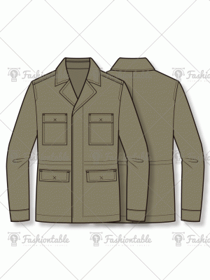 Short length parka