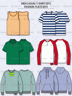 Men casual t-shirt sets