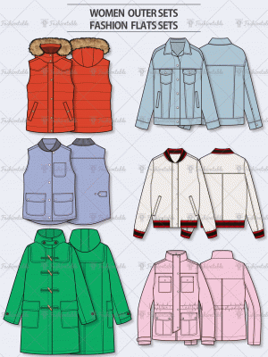 Women outer sets