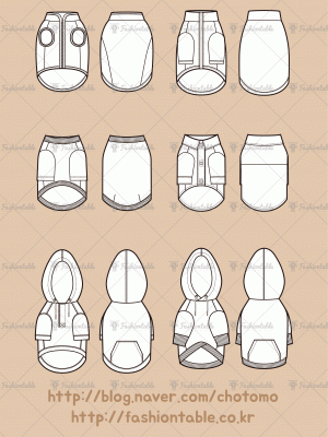 dog clothes flat