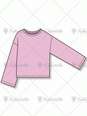 Loose fit drop shoulder tee - 긴팔