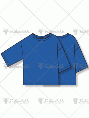 Loose fit drop shoulder tee - 7부
