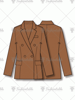 jacket fashion flat