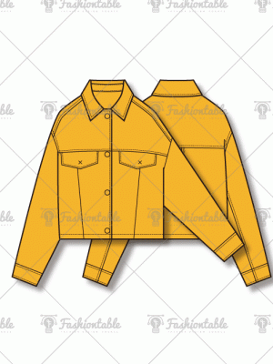 jacket fashion flat