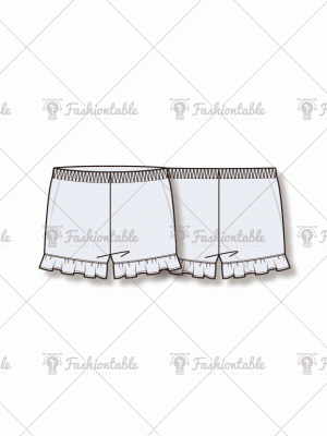 Hem Frill Bloomer