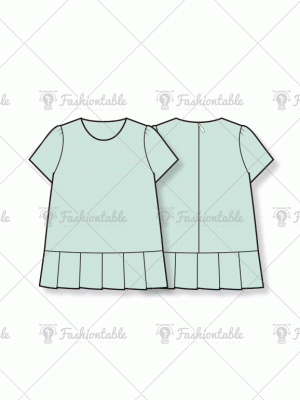 Pleat Dress