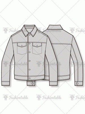 Shirt collar jacket