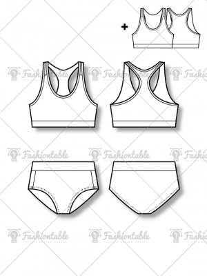 Sport Swimsuit + bra