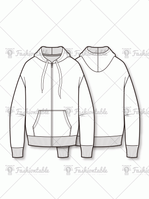 Hooded zip sweatshirt-w(여성)