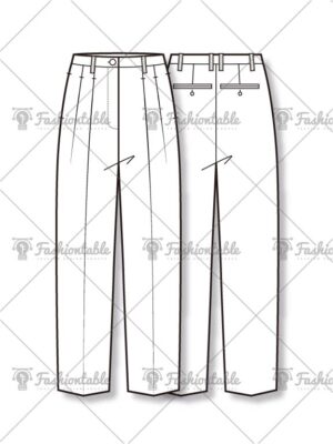 Two tuck pants