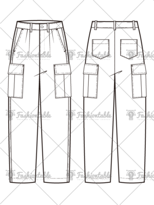 Wide Cargo Pants