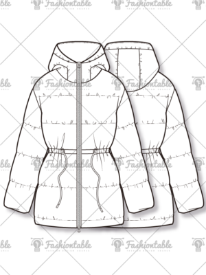 Hoodie Down Jumper