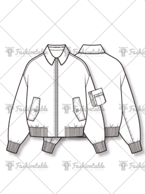 Oversized Bomber Jacket