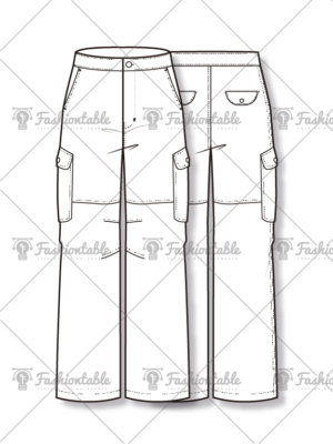 Wide Outpocket Pants