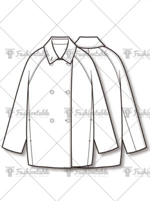 Raglan Duffel Coat