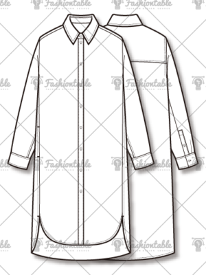 Midi Shirt Dress