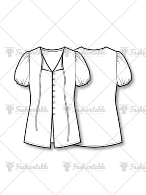 Puff Sleeve Blouse
